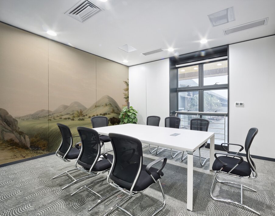 Buffalo Hunt Approaching in a Ravine 1844 Wall Printing