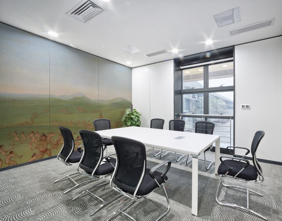 Sham Fight Mandan Boys 1832-1833 Wall Printing