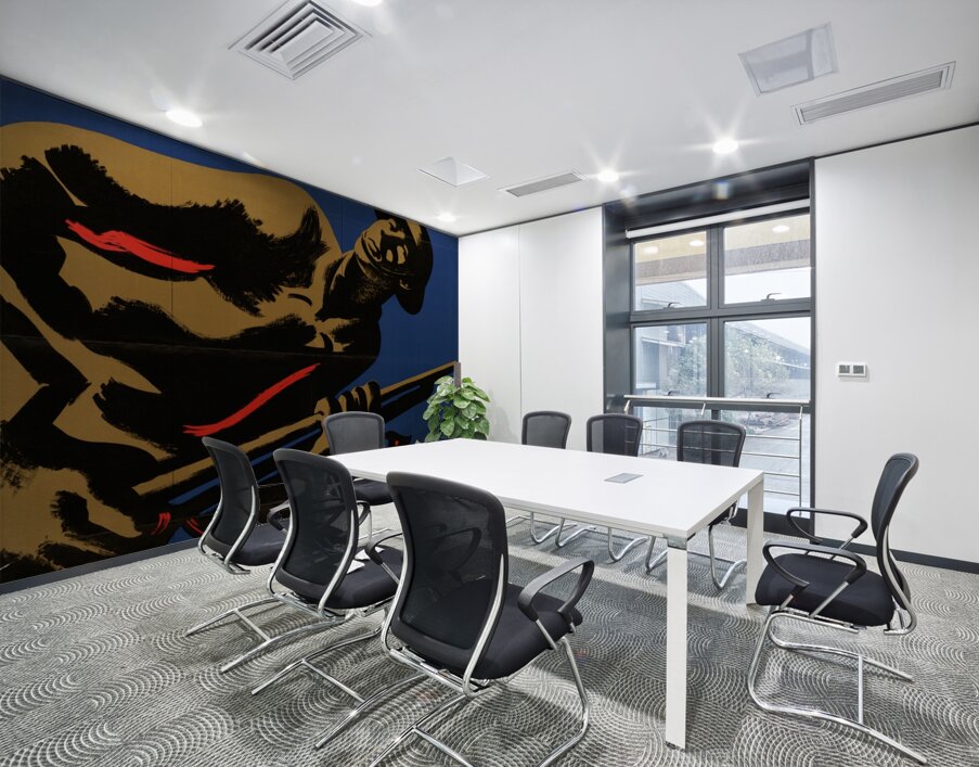 Czechoslovaks Carry On Wall Printing