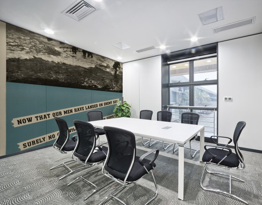 Now That Our Men Have Landed on Enemy Soil Wall Printing