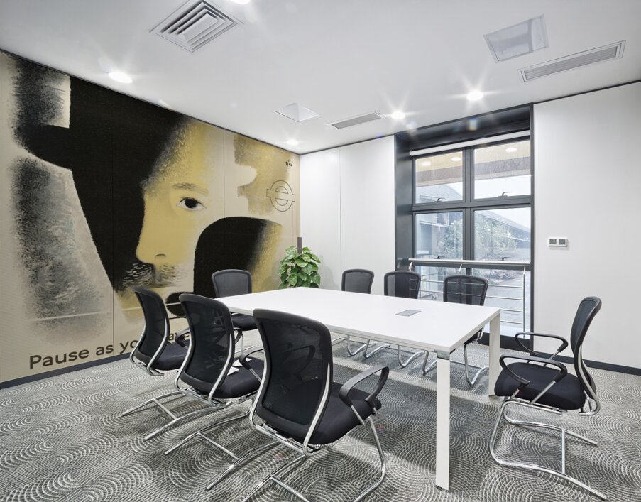 In the Blackout – Pause as You Leave the Station’s Light Wall Printing