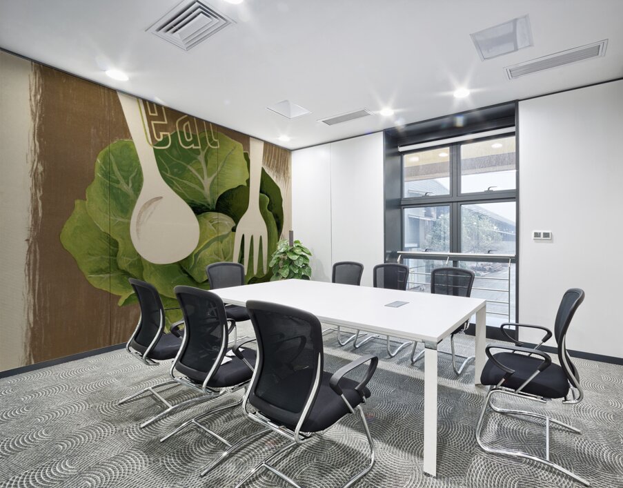 Eat Greens for Health – Feed Right to Feel Righ Wall Printing