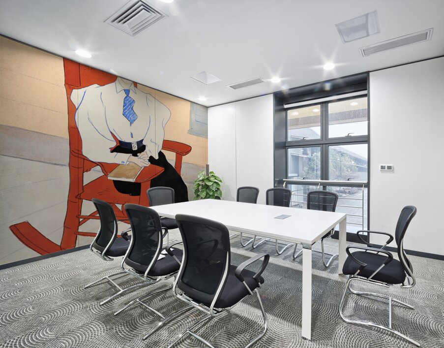 Young Woman Seated in a Red Rocking Chair ca. 1895-1900 by Edward Penfield Wall Printing
