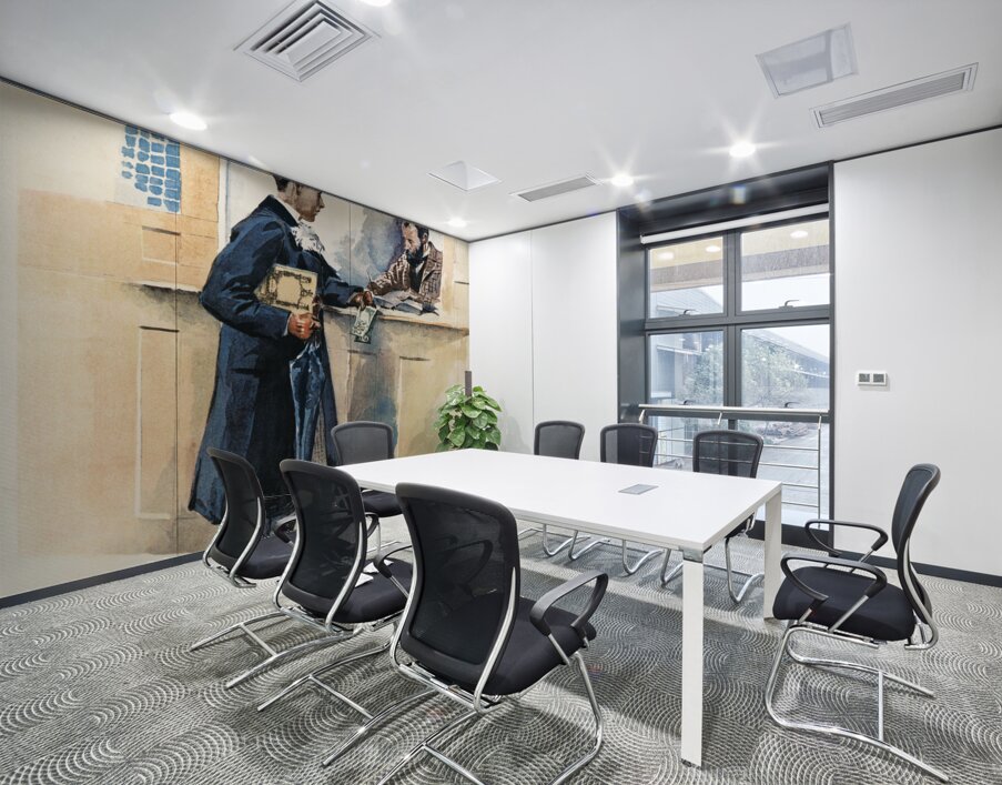 Man getting medicines 1893 by Edward Penfield Wall Printing