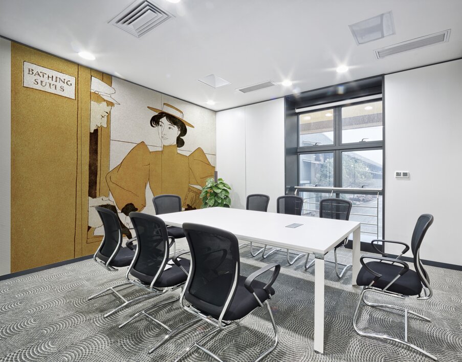 Woman picking up bathing suits 1895 by Edward Penfield Wall Printing