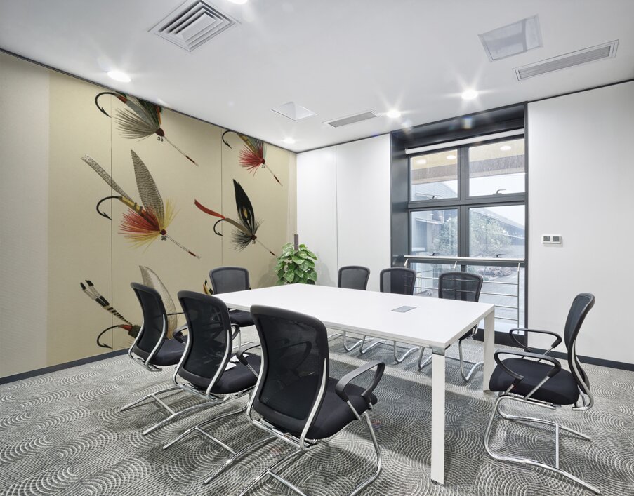 Lake Flies Wall Printing