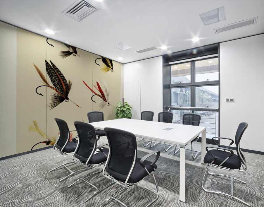 Bass Flies  Wall Printing