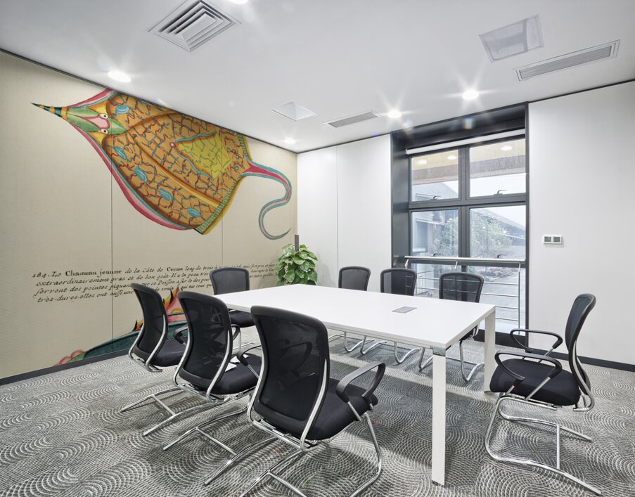 Colourful and surreal illustrations of fishes found in Moluccas Indonesia and the East Indies by Louis Renard 1678 -1746 from Histoire naturelle des plus rares curiositez de la mer des Indes 1754. Wall Printing