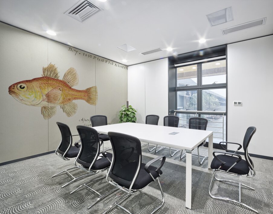 Antique fish vincentia conspera southern cardinalfish South Pacific Fishes by Frank Edward Clarke 1849-1899.  Wall Printing