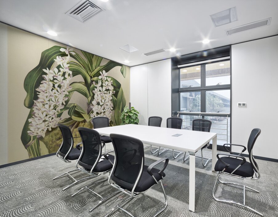 Cypripedium hybridum laucheanum cypripedium hybridum eyermanianum from Reichenbachia Orchids 1888-1894 illustrated by Frederick Sander 1847-1920.  Wall Printing