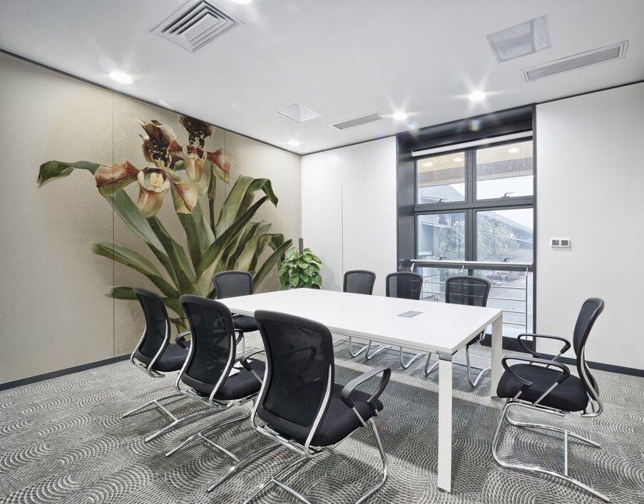 Coelogyne cristata maxima from Reichenbachia Orchids 1888-1894 illustrated by Frederick Sander 1847-1920.  Wall Printing