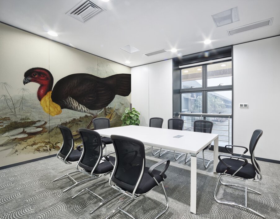 Brush turkey Talegalla Lathamii illustrated by Elizabeth Gould 1804–1841 for John Gould’s 1804-1881 Birds of Australia  Wall Printing