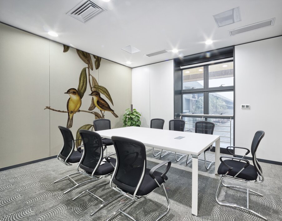 Yellow-bellied flycatcher Microeca flavigaster illustrated by Elizabeth Gould 1804–1841 for John Gould’s 1804-1881 Birds of Australia  Wall Printing