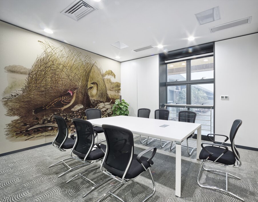 Spotted Bower Bird Chlamydera maculata illustrated by Elizabeth Gould 1804–1841 for John Gould’s 1804-1881 Birds of Australia  Wall Printing