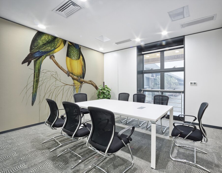 Bauers Parrakeet Platycercus Bauerii illustrated by Elizabeth Gould 1804–1841 for John Gould’s 1804-1881 Birds of Australia  Wall Printing