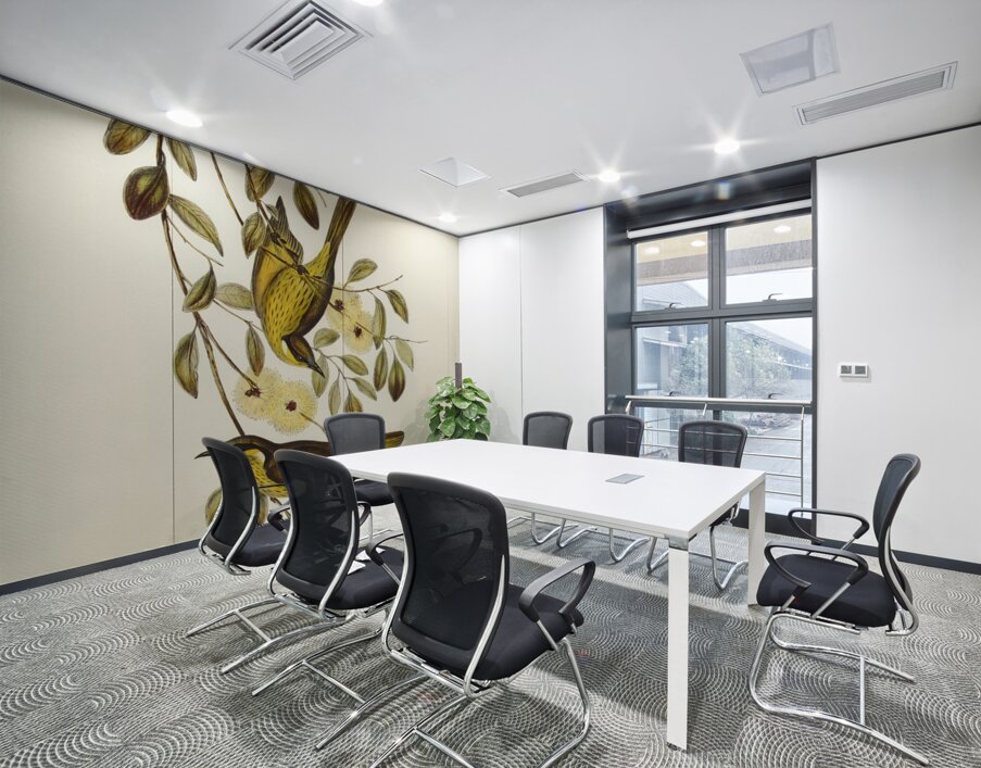 Varied Honey-eater Ptilotis versicolor illustrated by Elizabeth Gould 1804–1841 for John Gould’s 1804-1881 Birds of Australia  Wall Printing