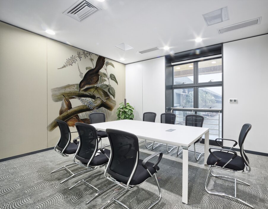 Rufescent Scrub-Bird Atrichia rufescens illustrated by Elizabeth Gould 1804–1841 for John Gould’s 1804-1881 Birds of Australia  Wall Printing