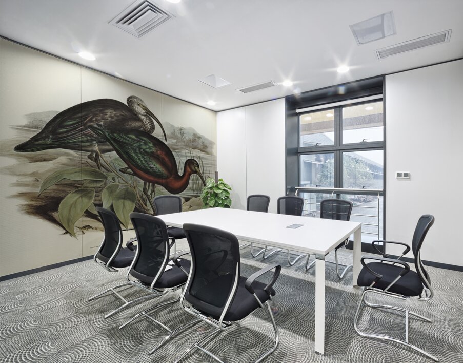 Glossy Ibis Falcinellus igneus illustrated by Elizabeth Gould 1804–1841 for John Gould’s 1804-1881 Birds of Australia  Wall Printing