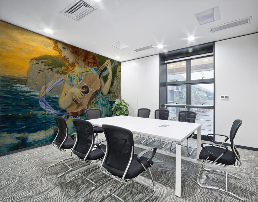 Die Tochter des Barden 1900 Mythology by Eugène Samuel Grasset Wall Printing