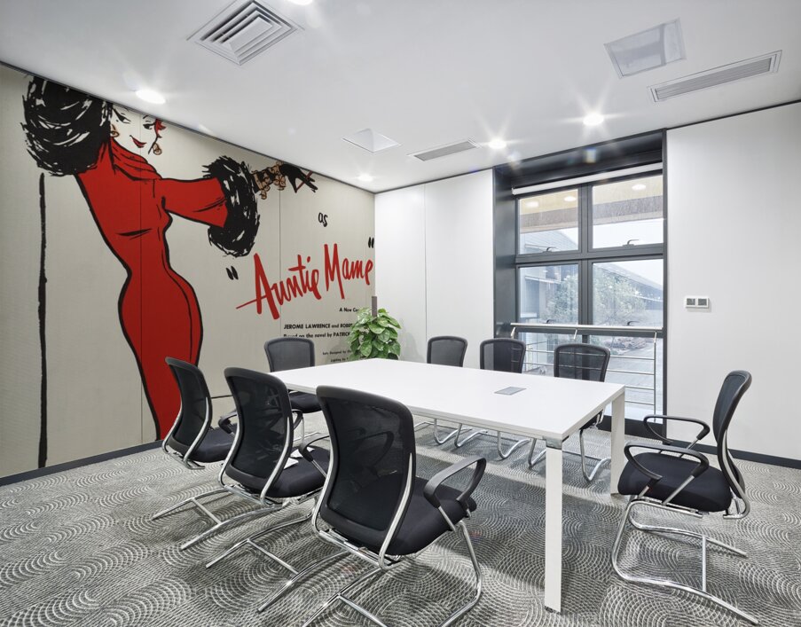 Greer Garson as ‘Auntie Mame’ 1958 Artcraft Lithograph Poster 1905–1970 Wall Printing