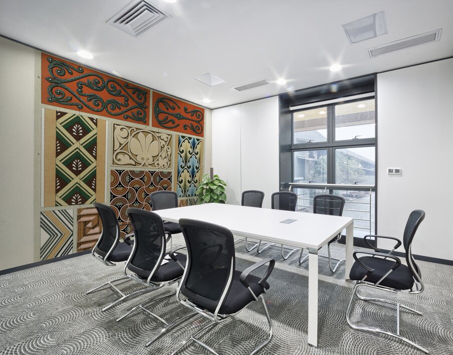 Middle-Ages pattern. 1888 edition Lornement Polychrome by Albert Racine 1825–1893. Wall Printing