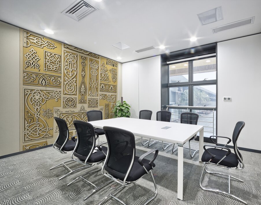 Russian pattern. 1888 edition Lornement Polychrome by Albert Racine 1825–1893. Wall Printing