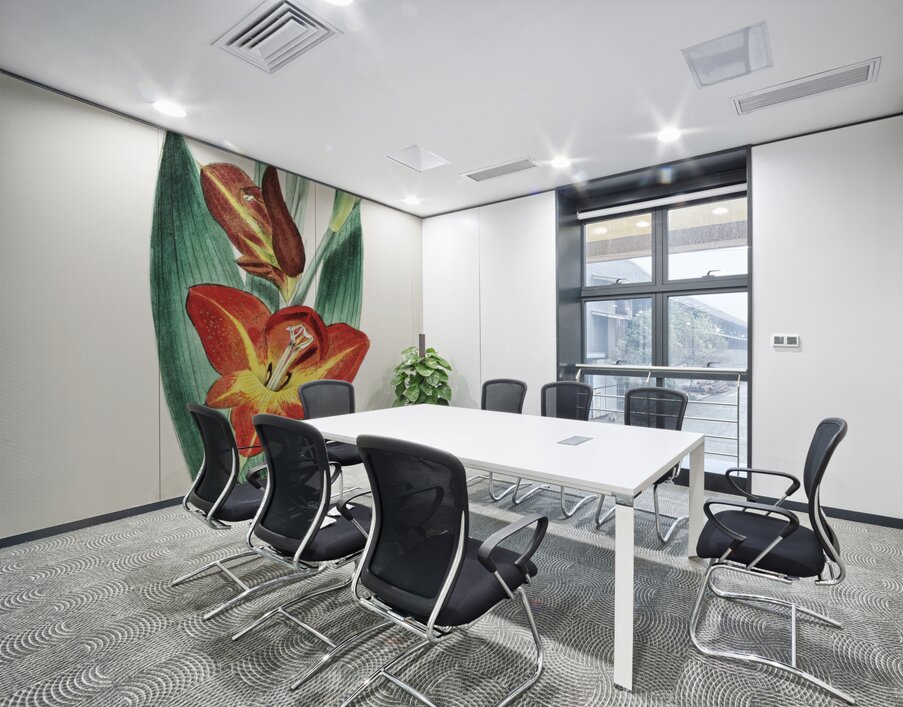 The parrot gladiole from Edwards Botanical Register 1829-1847  by Sydenham Edwards John Lindley and James Ridgway. Wall Printing