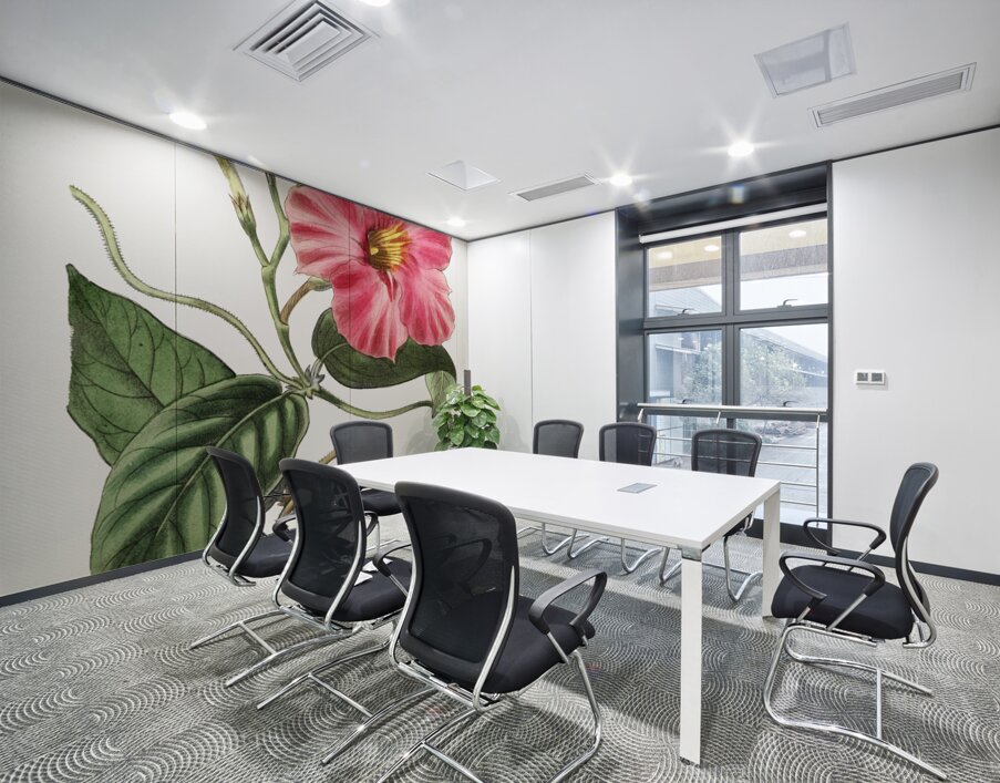 Knob-jointed dipladenia from Edwards Botanical Register 1829-1847  by Sydenham Edwards John Lindley and James Ridgway. Wall Printing