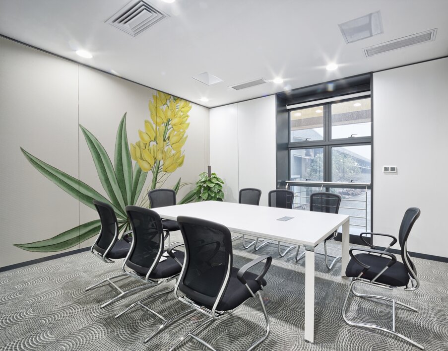 Yellow perennial lupine from Edwards Botanical Register 1829-1847  by Sydenham Edwards John Lindley and James Ridgway. Wall Printing