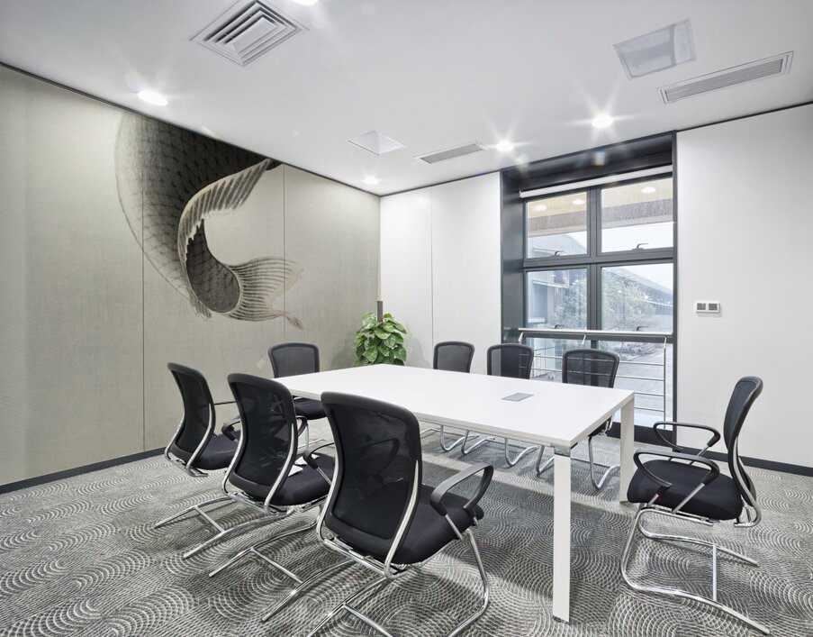 Leaping carp 1900 - 1930 by Ohara Koson 1877-1945. Wall Printing