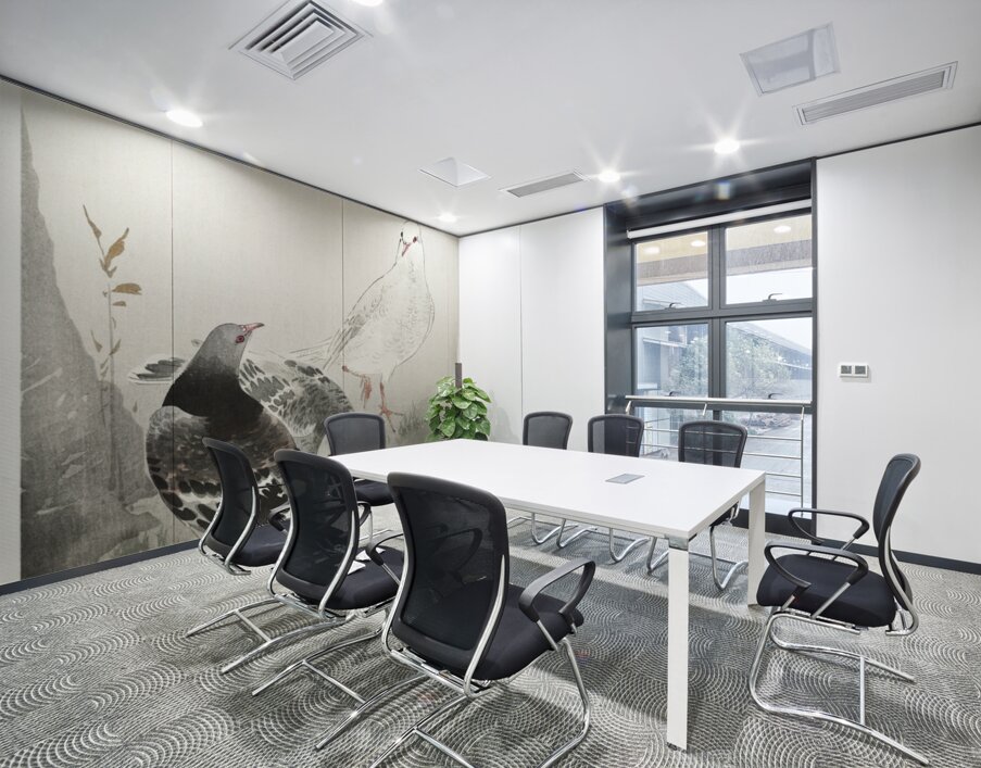 Three pigeons 1900-1930 by Ohara Koson 1877-1945. Wall Printing