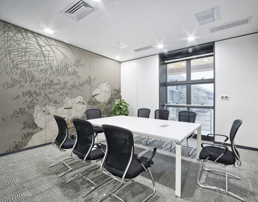 Five chicks 1900 - 1936 by Ohara Koson 1877-1945. Wall Printing