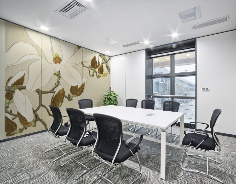 Myna on Magnolia Branch 1900 - 1910 by Ohara Koson 1877-1945. Wall Printing