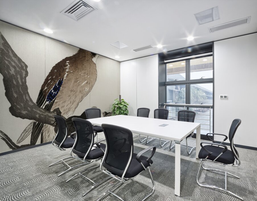 Jay on tree branch 1900 - 1910 by Ohara Koson 1877-1945. Wall Printing