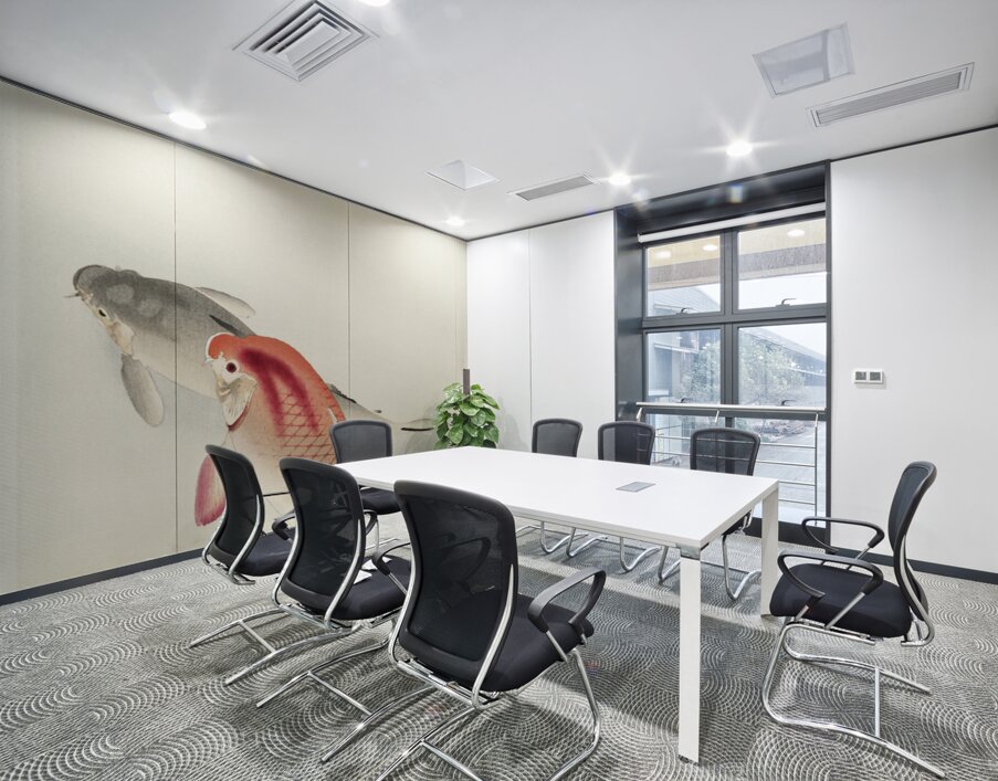 Two carp 1900 - 1930 by Ohara Koson 1877-1945. Wall Printing