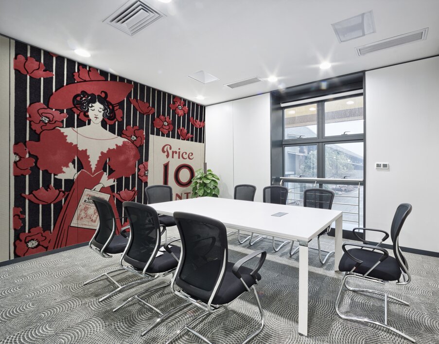 The New Illustrated Magazine 1890–1900 cover of flowers and a fashionably dressed woman holding magazine by Ethel Reed.  Wall Printing