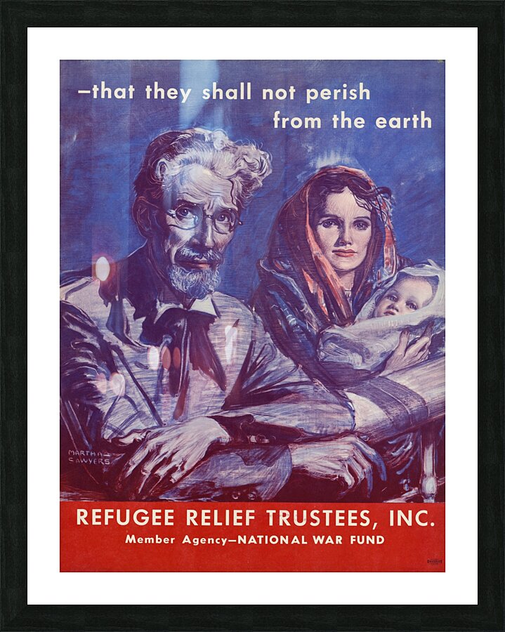 That They Shall Not Perish from the Earth 1942-1945 Picture Frame print