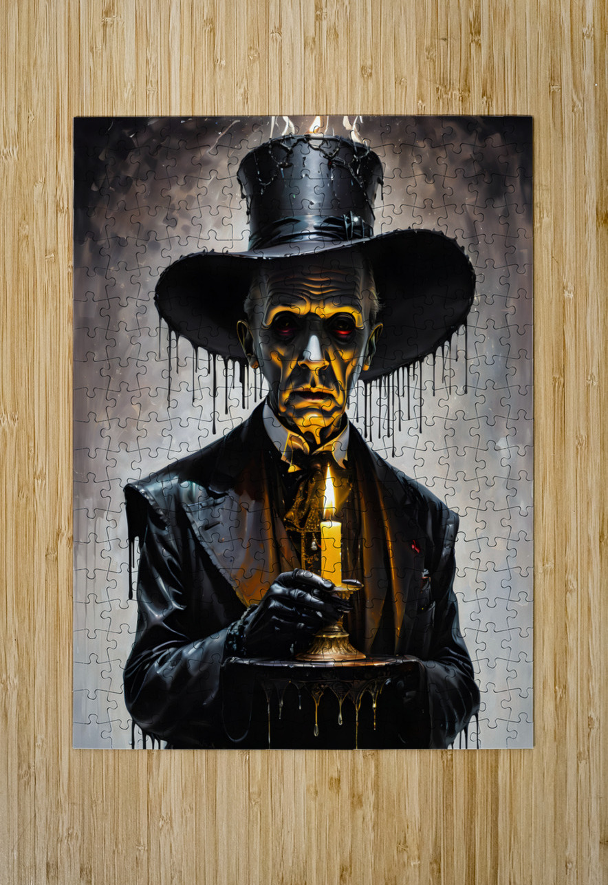 A Drip-ling Candle Ghost By ISHISH IStockHistory com Puzzle printing