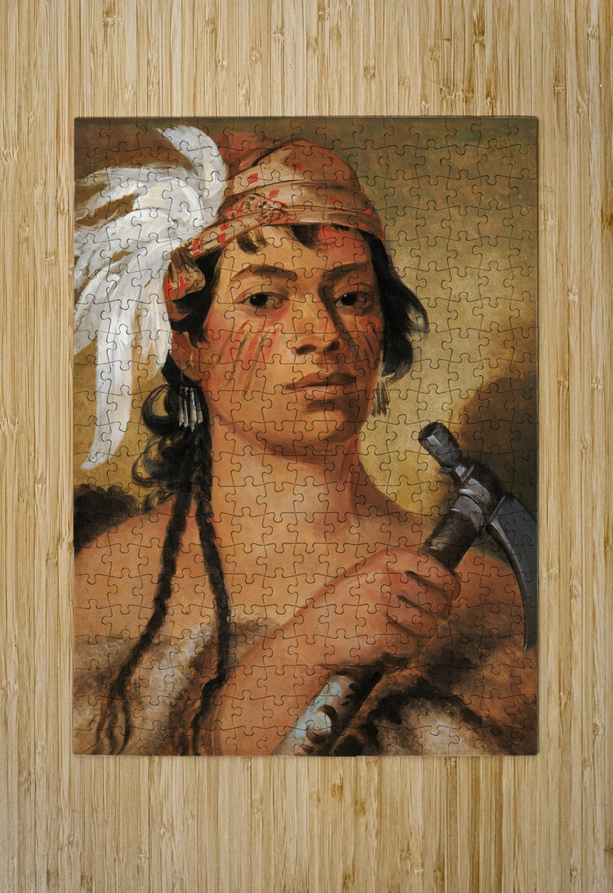 Good Hunter a Warrior 1831 IStockHistory com Puzzle printing
