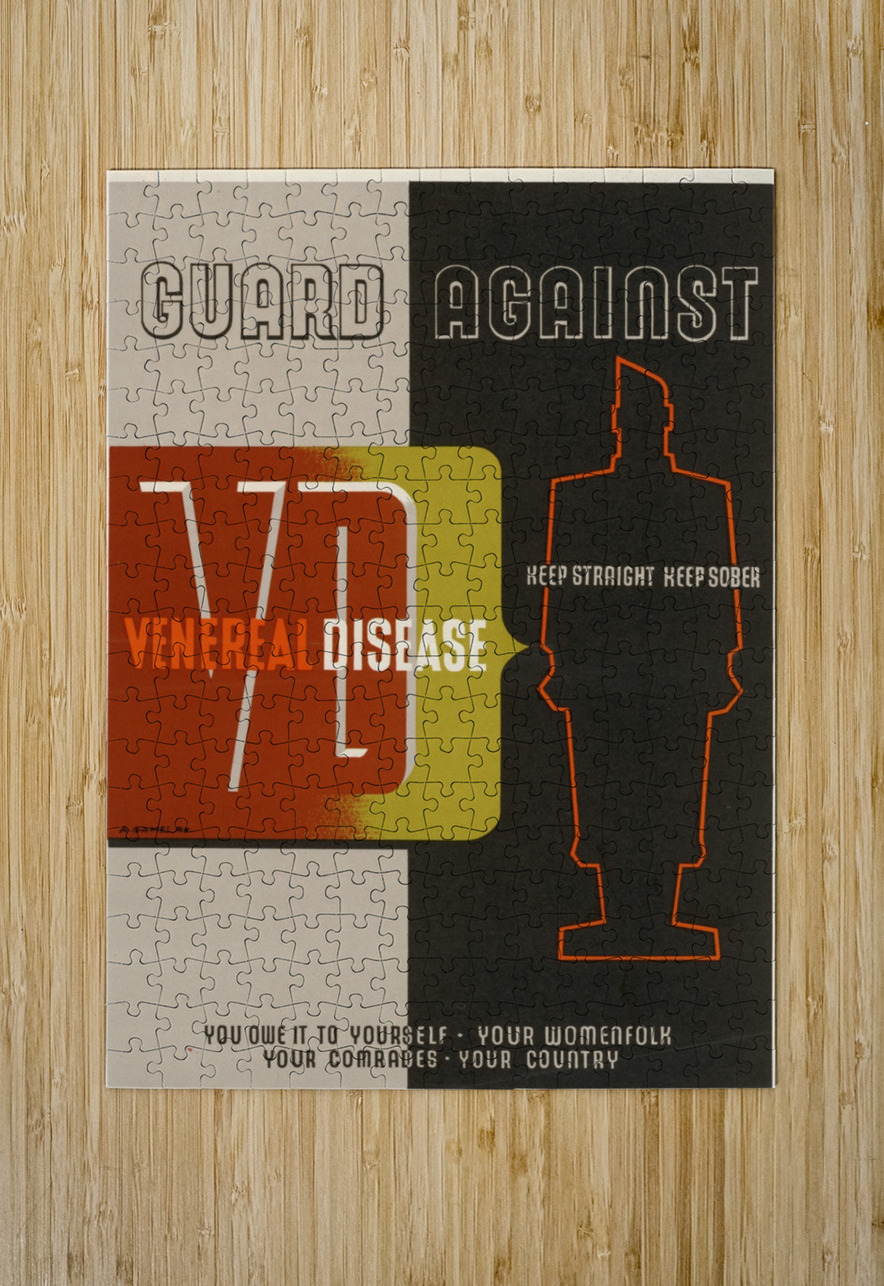 Guard Against Venereal Disease IStockHistory com Puzzle printing