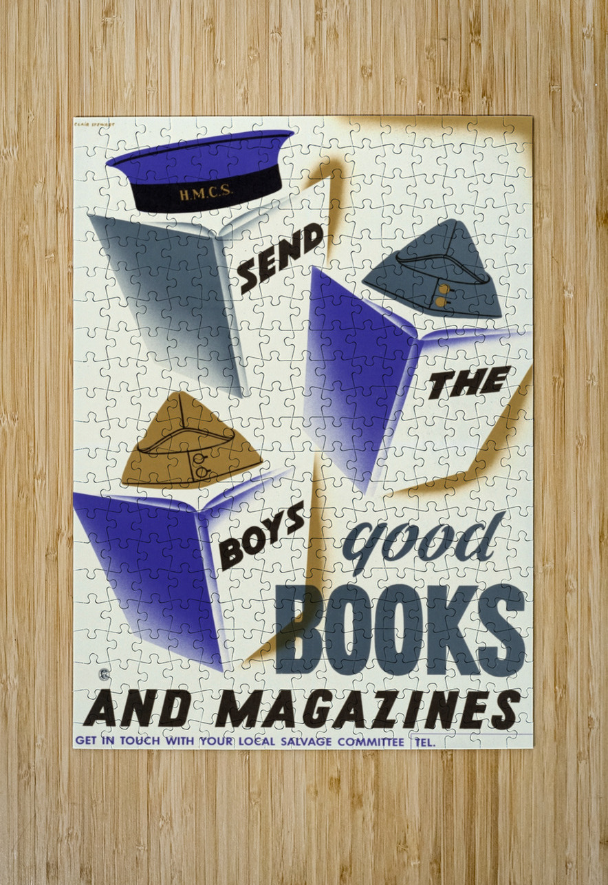 Send The Boys Good Books And Magazines IStockHistory com Puzzle printing