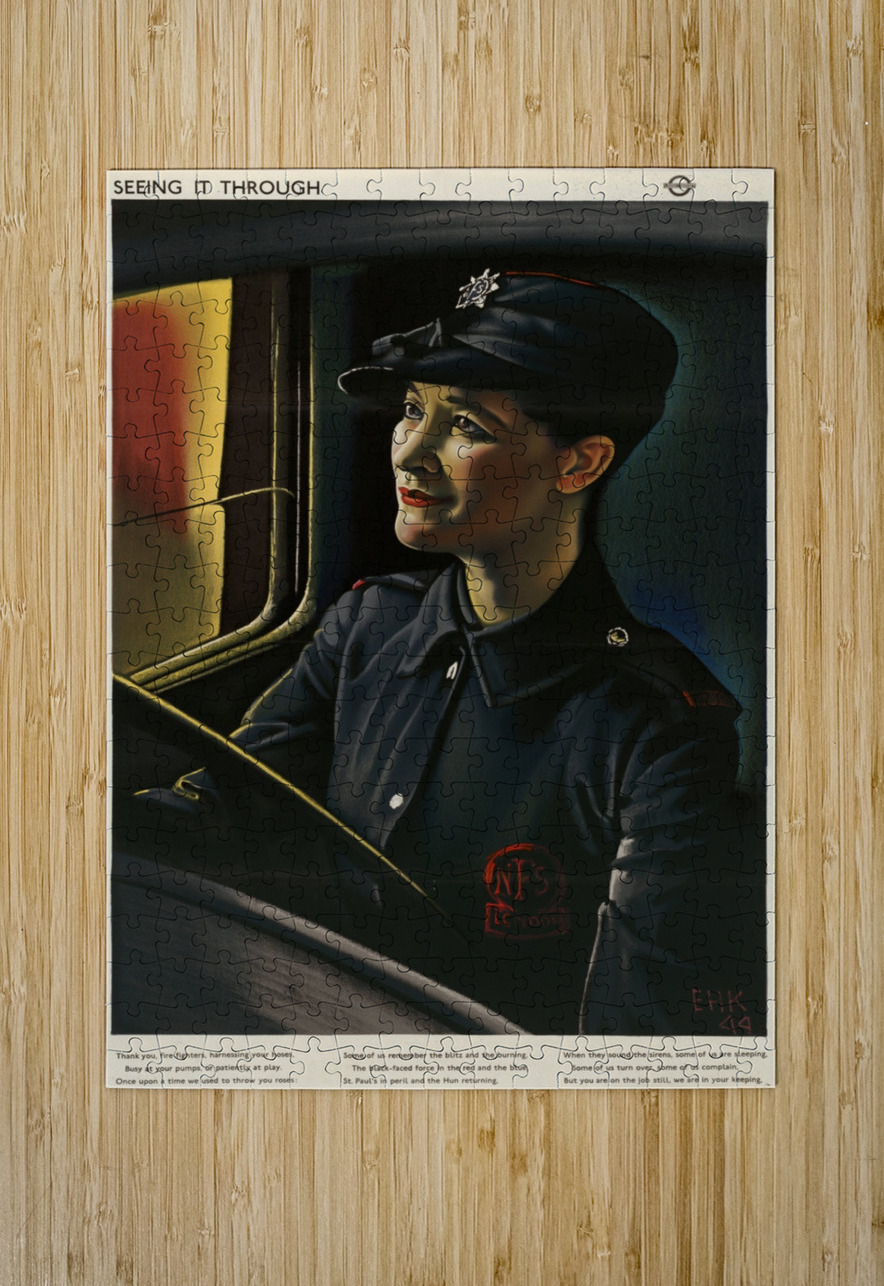 Seeing it Through IStockHistory com Puzzle printing