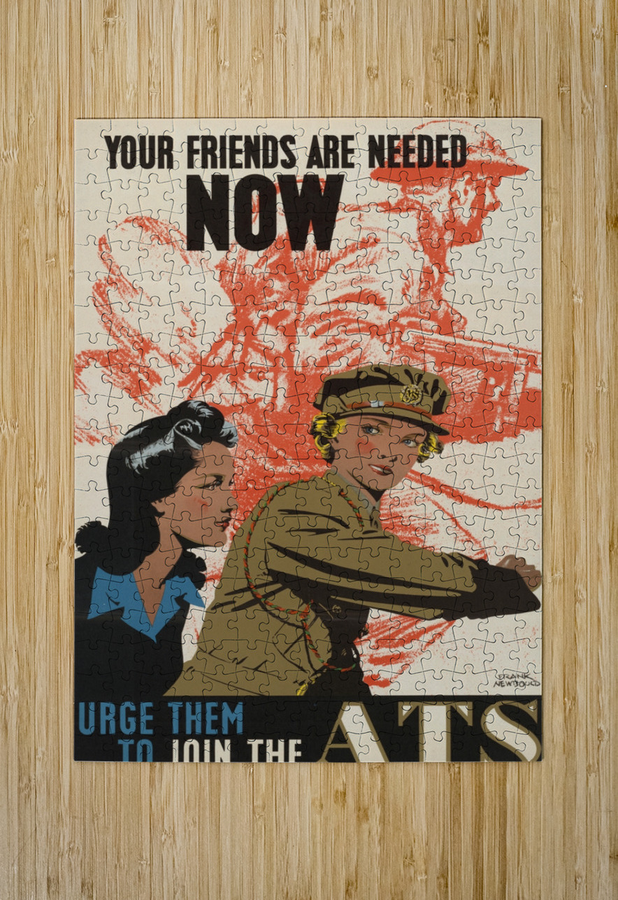 Your Friends are Needed Now IStockHistory com Puzzle printing