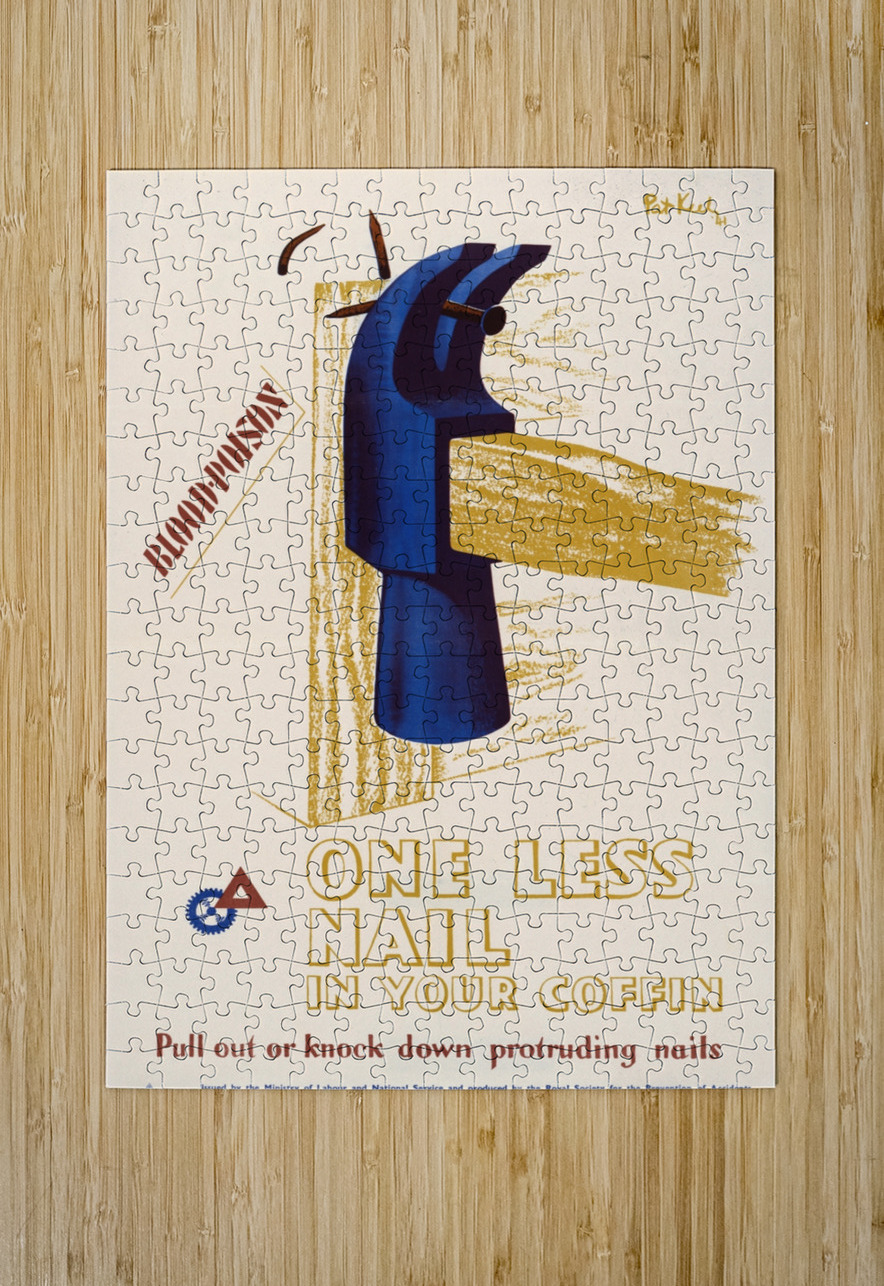 Blood Poison – One Less Nail in Your Coffin  IStockHistory com Puzzle printing