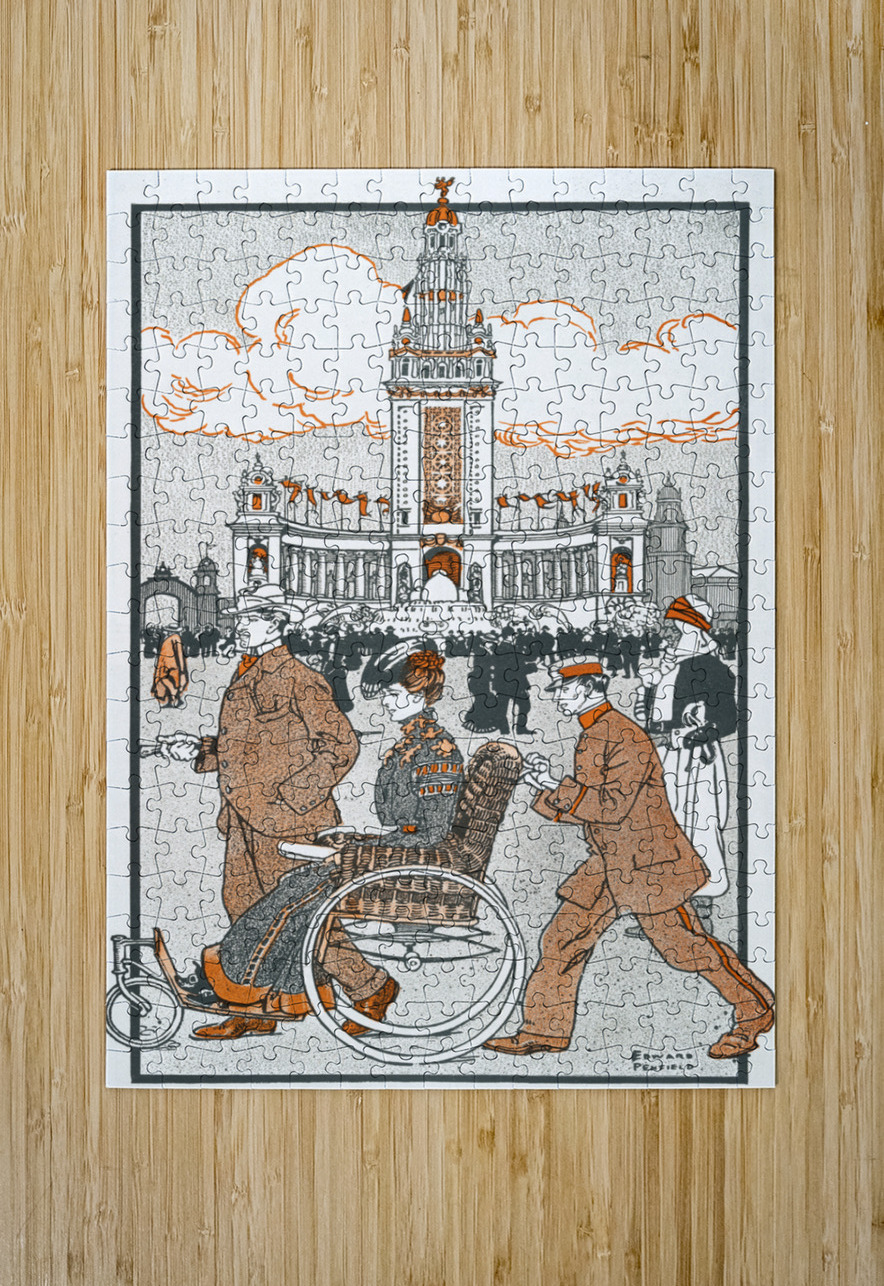 Pan-American Exposition 1901 by Edward Penfield IStockHistory com Puzzle printing