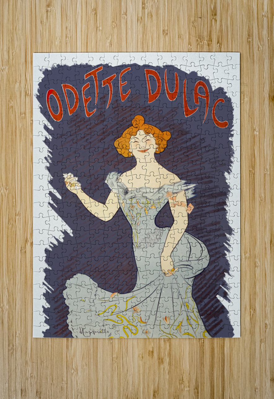 Odette Dulac 1903 by Leonetto Cappiello  IStockHistory com Puzzle printing