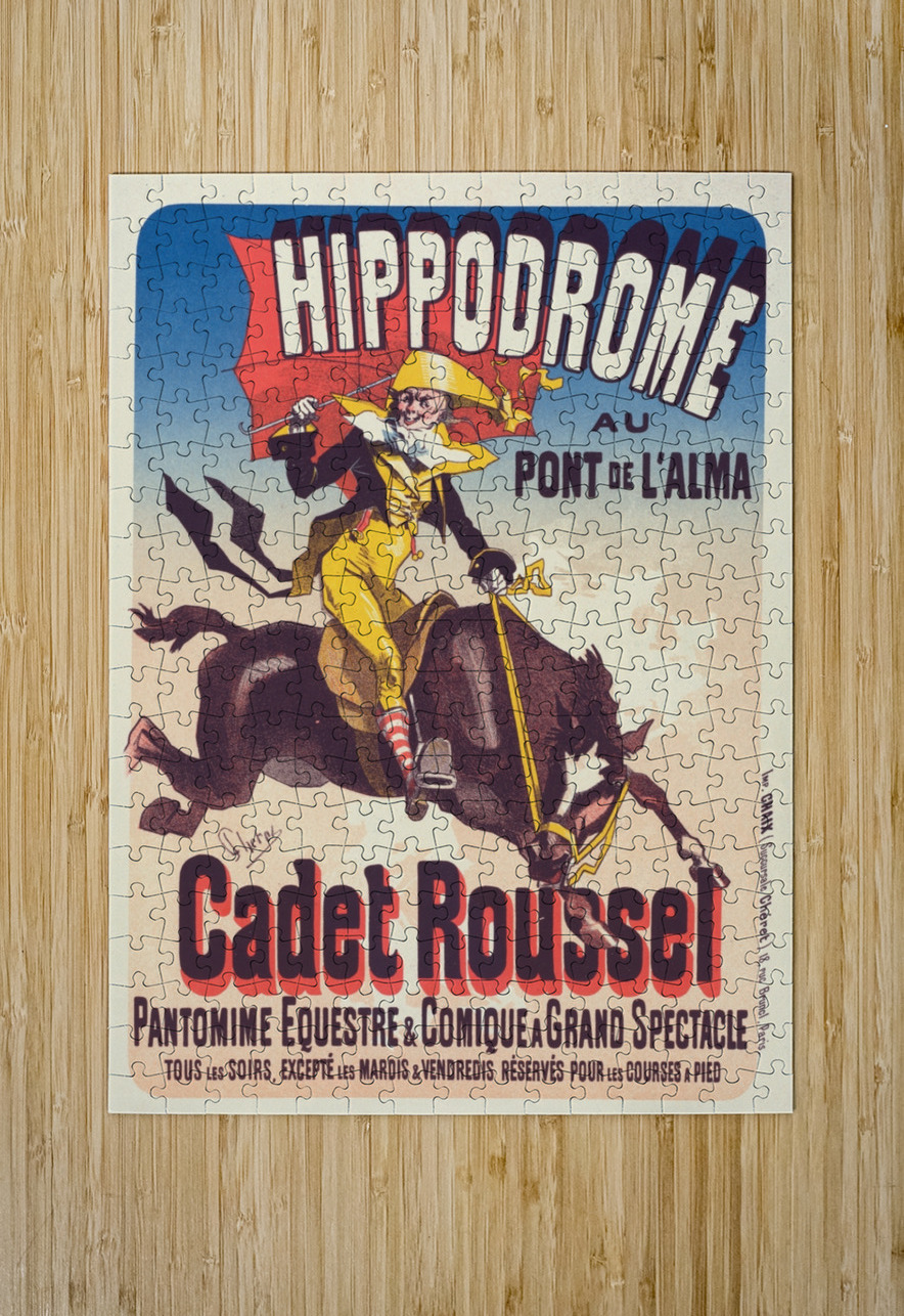 Cadet Roussel 1898 Poster by Jules Chéret IStockHistory com Puzzle printing