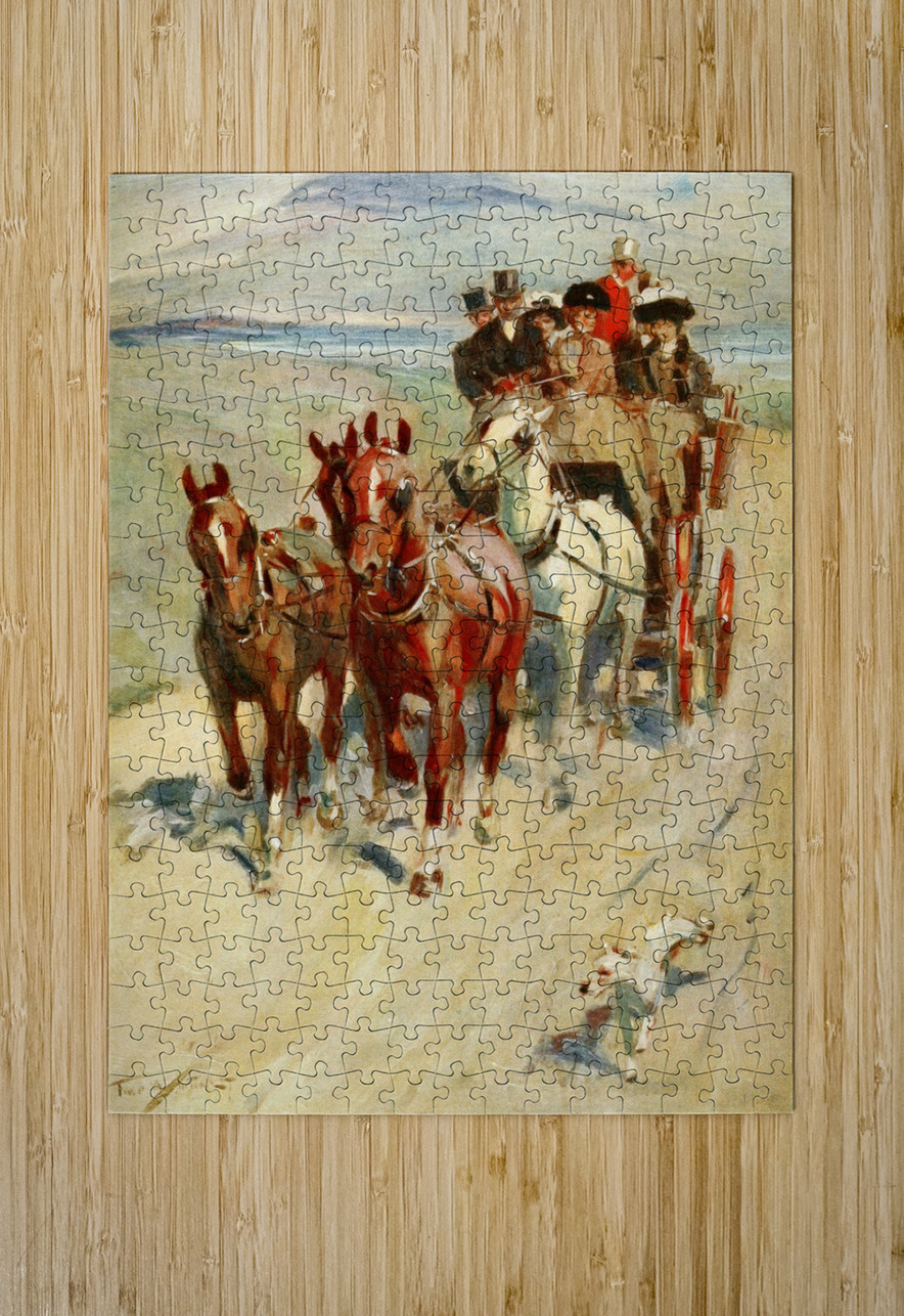 On The Road Frederic Whiting English 1874–1962 IStockHistory com Puzzle printing