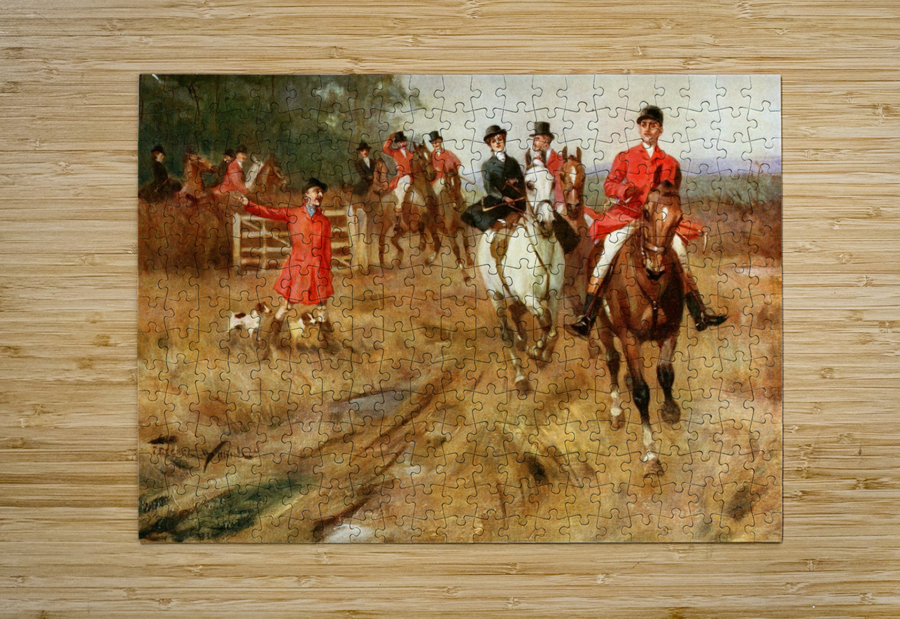 Viewed By The Runner Frederic Whiting English 1874–1962 IStockHistory com Puzzle printing