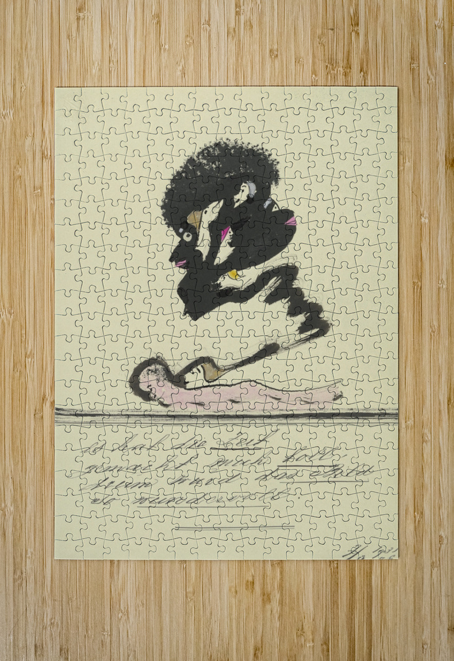 ‘Es hat die Zeit…’ 1931  My Pictures Become Wilder and Wilder By John Elsas IStockHistory com Puzzle printing